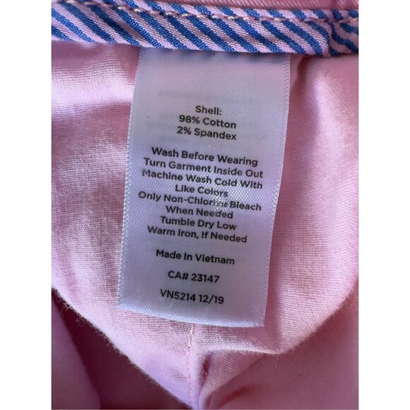 Talbots Pink Garment Dyed Relaxed Chinos Size 10 - Picture 11 of 11